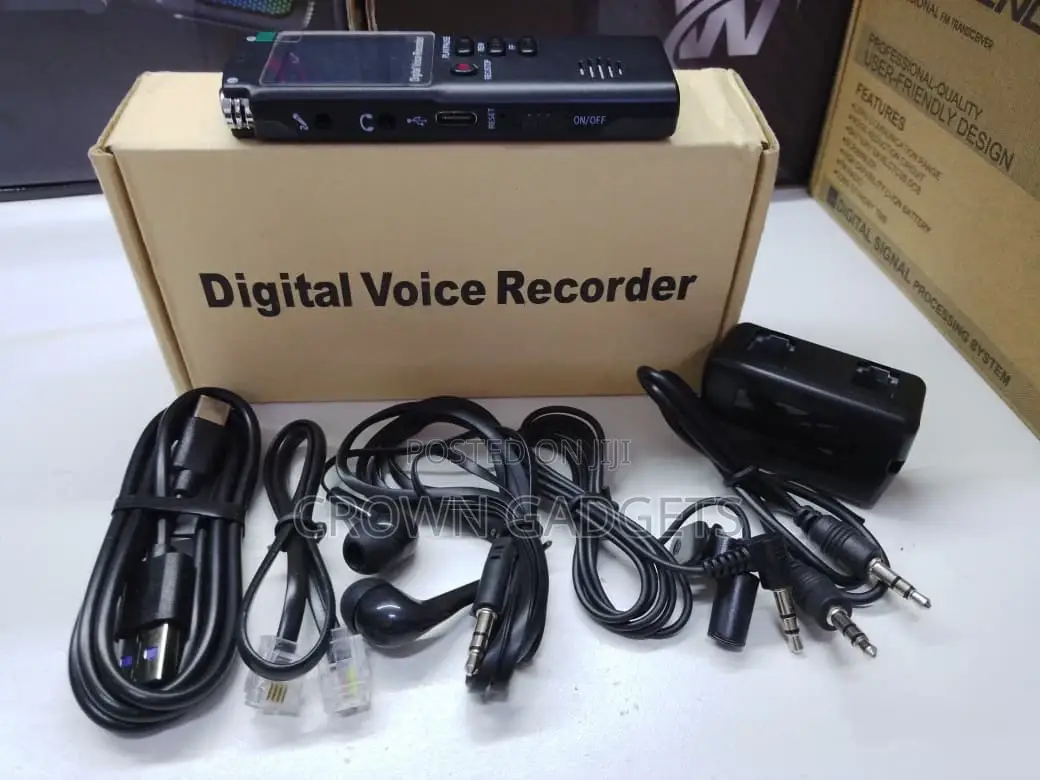 Usb Digital Audio Voice Recorder With Headphones