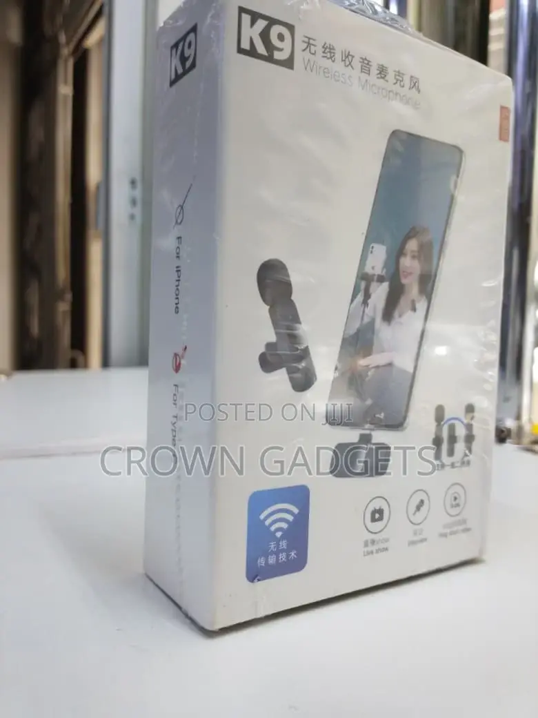 Wireless Audio Microphone One-to-Two System