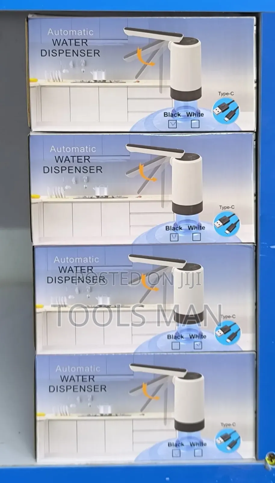 Portable, Automatic Water Dispenser