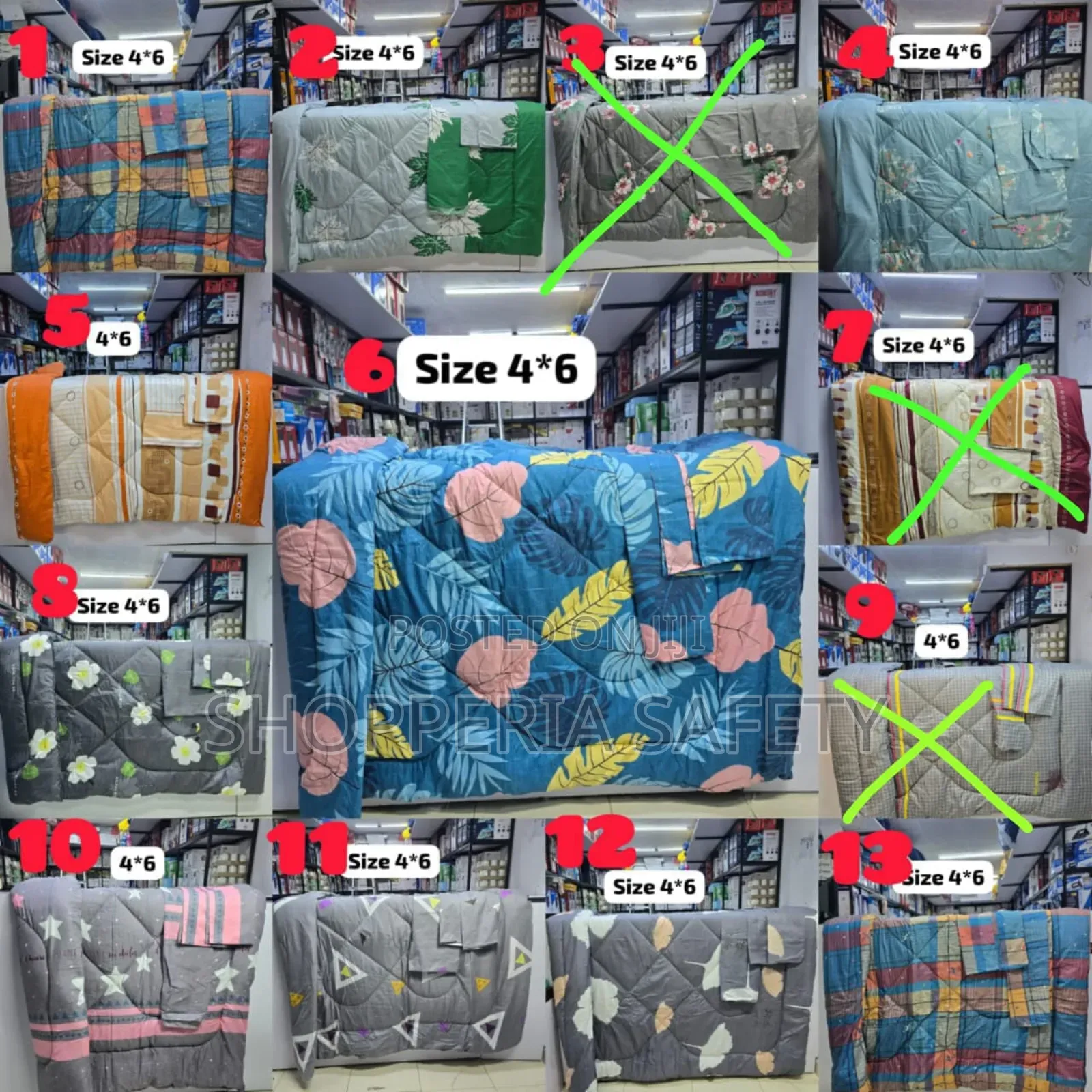 Unbinded Floral Duvet 4*6