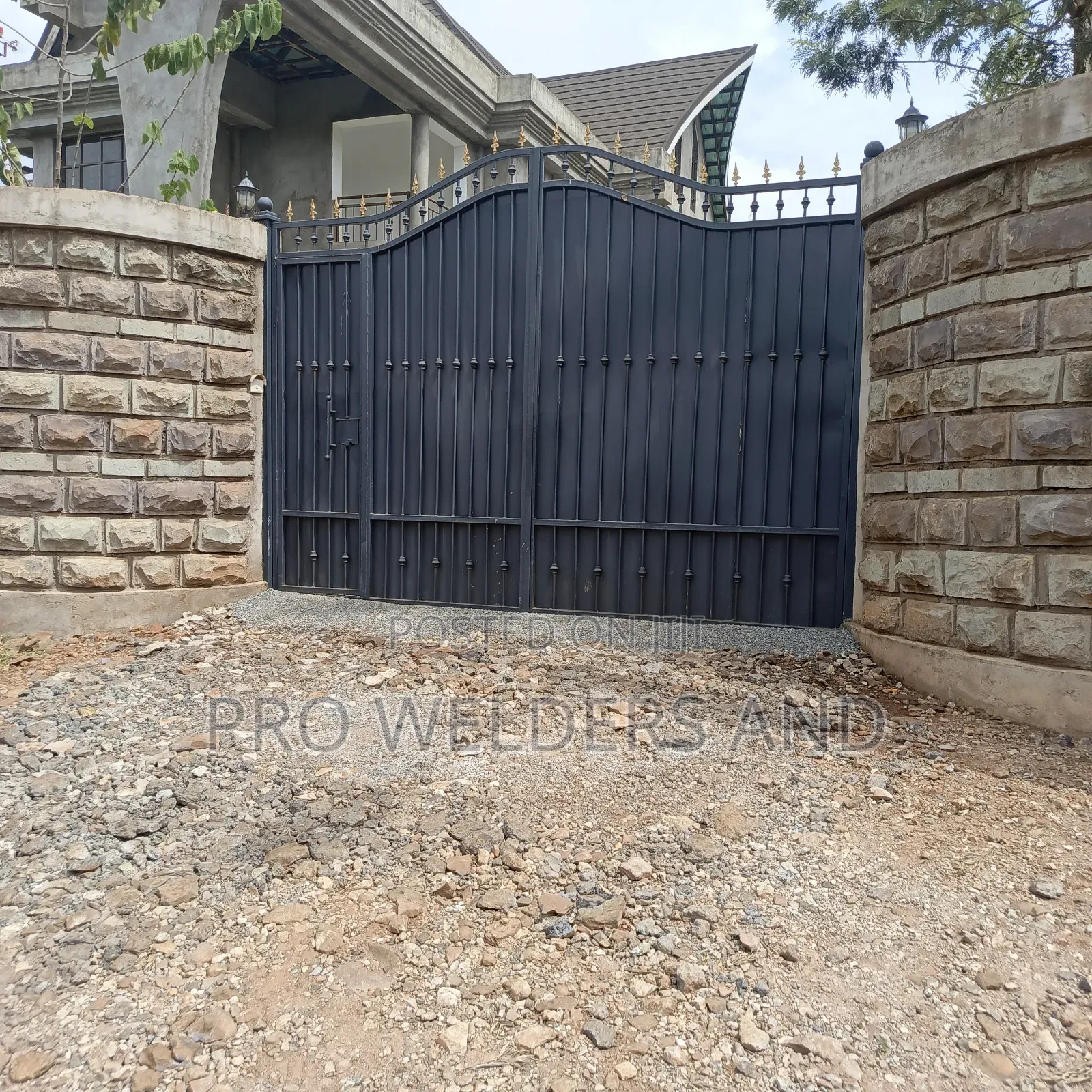 Heavy-Duty Custom Steel Swing Gates | Made to Order