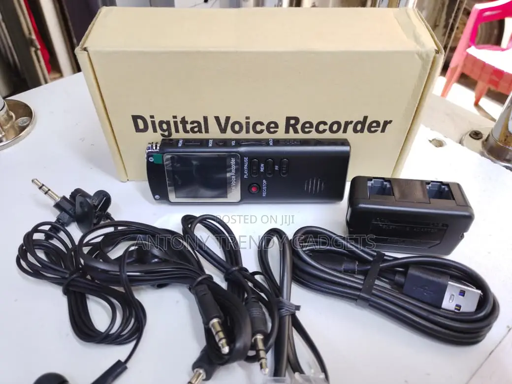 Digital Voice Recorder (8gb) With Accessories