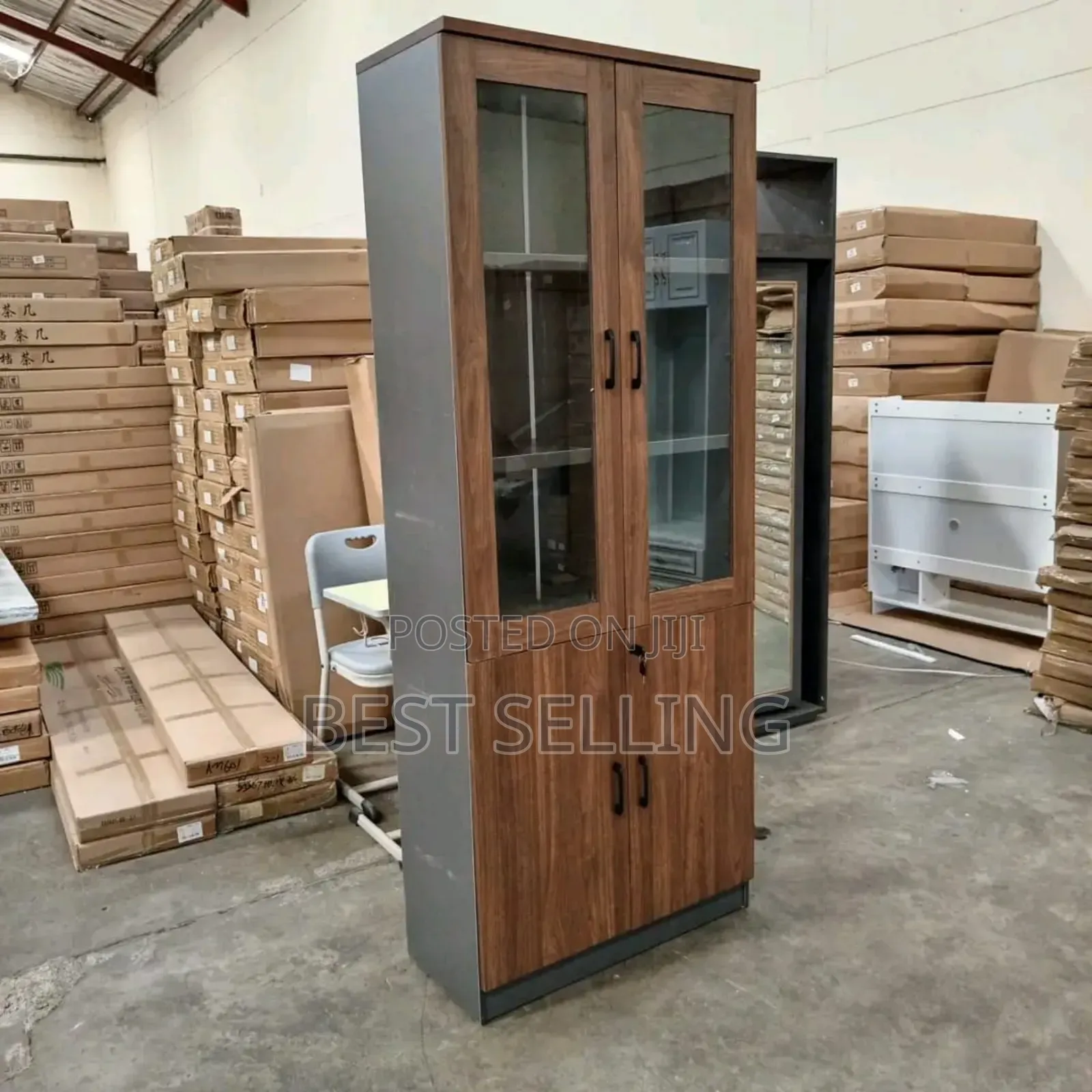 Brown File Cabinet