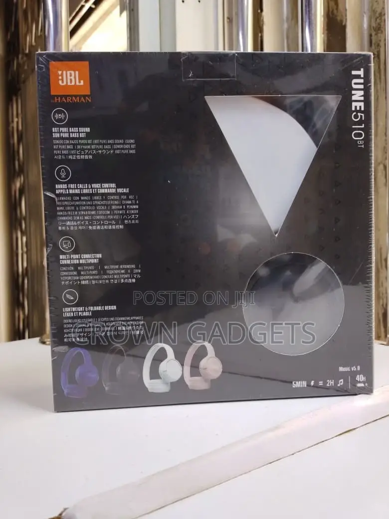Jbl Tune 510bt Wireless Headphones Pure Bass