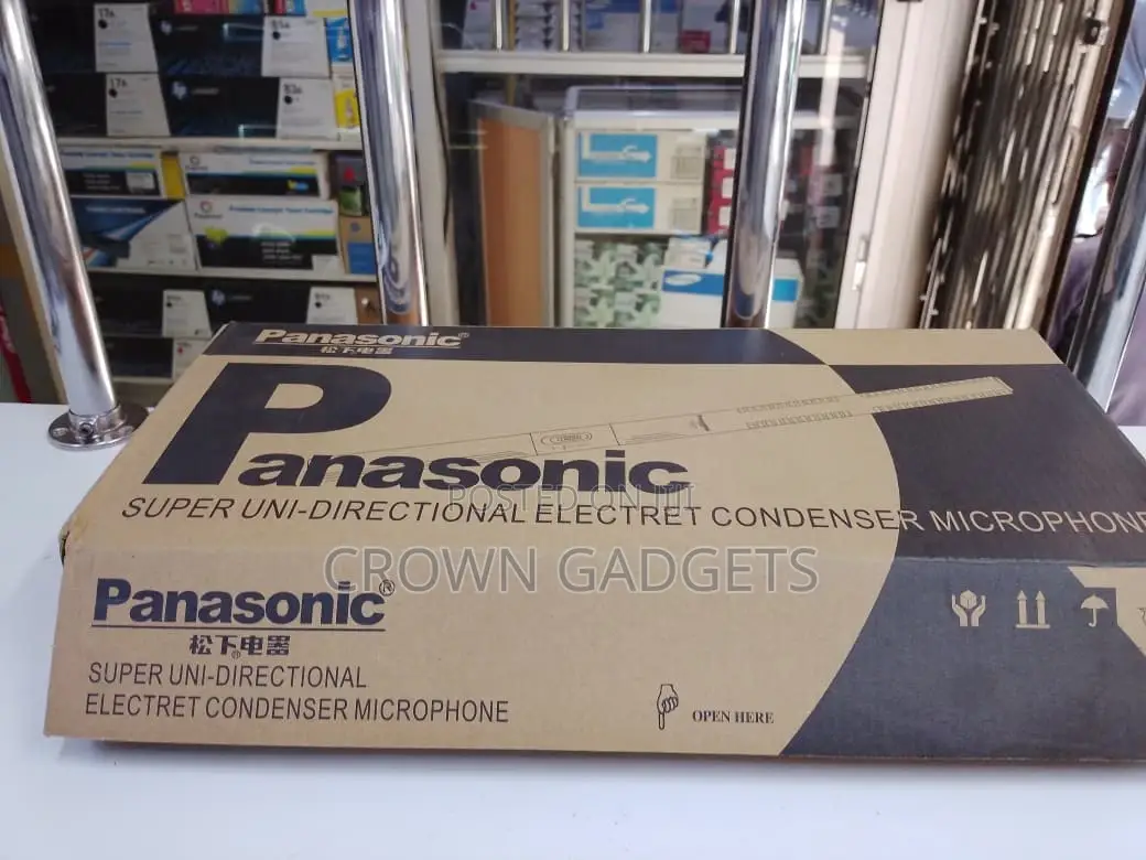 Panasonic Em-2800a Shotgun Interview Microphone