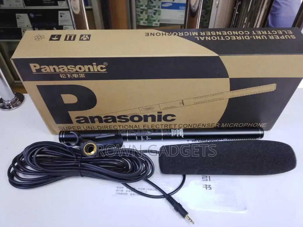 Panasonic Em-2800a Super Uni-Directional Electret Condenser Microphone