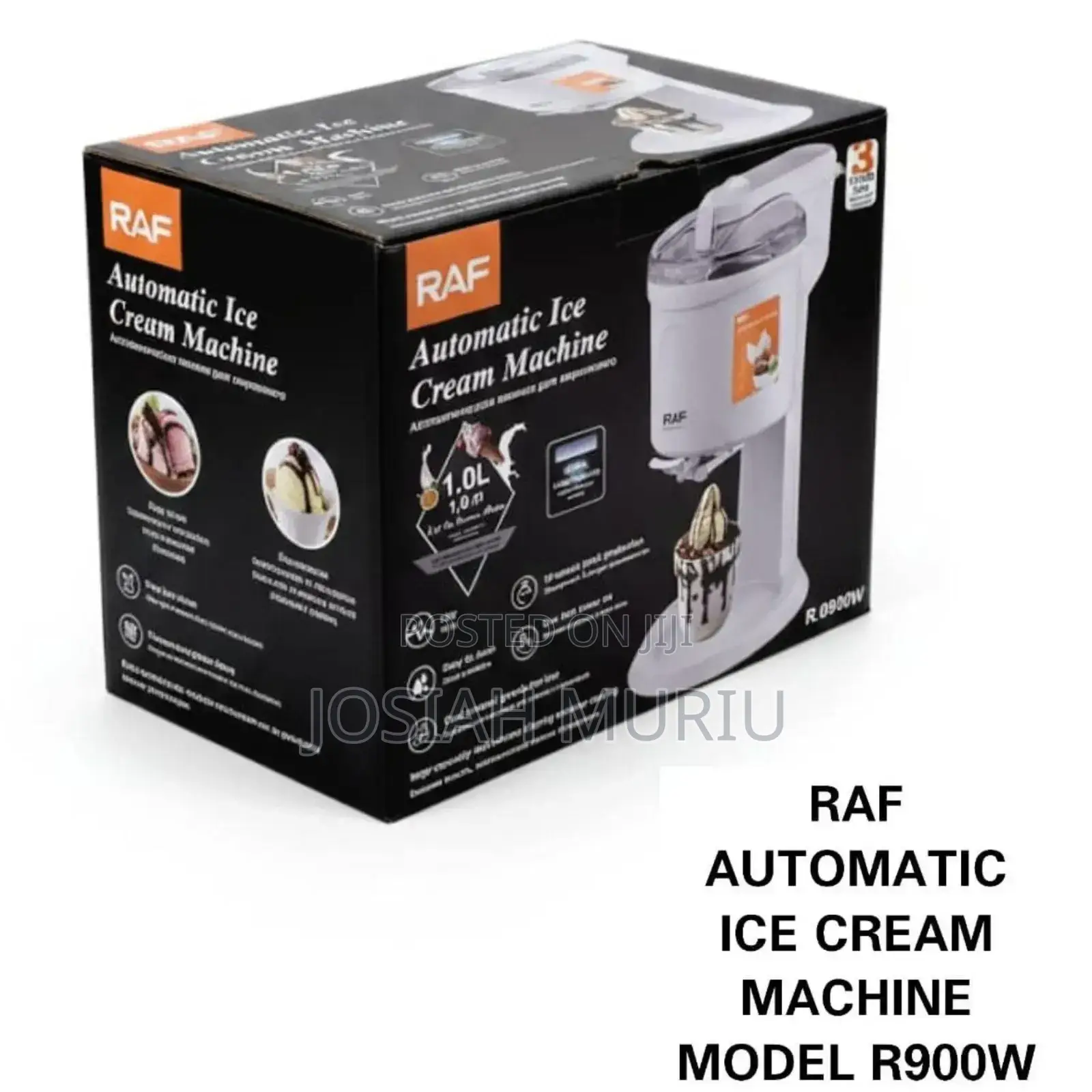 Raf Automatic Ice Cream Machine Model R900w