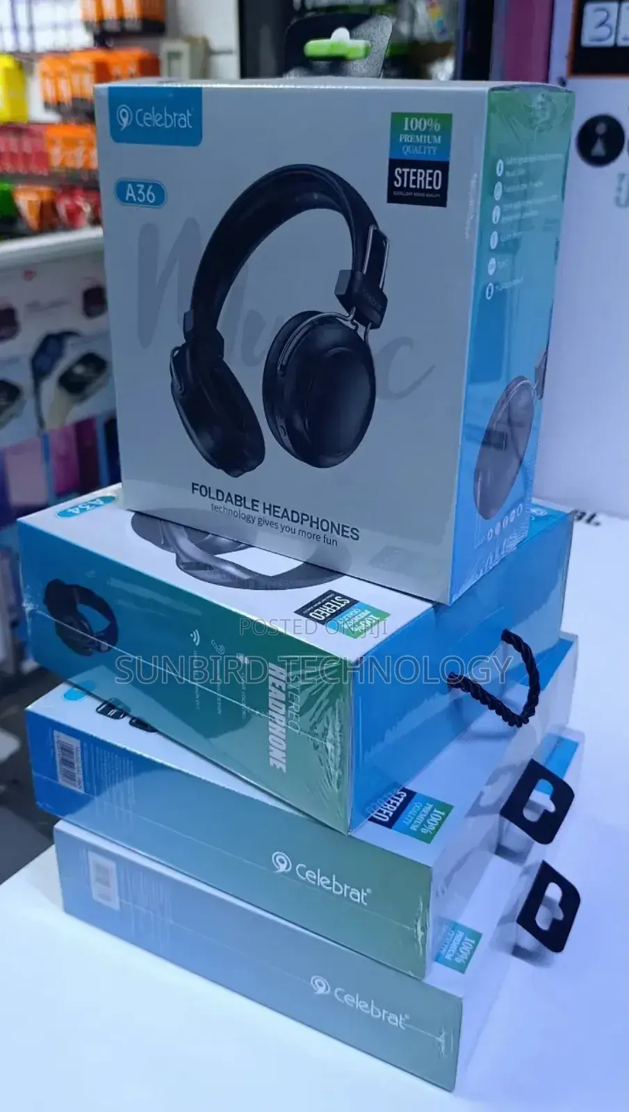 Celebrat A36 Foldable Headphones