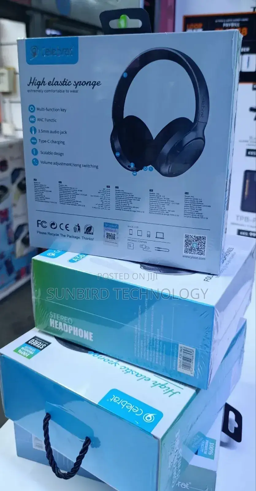 Celebrat A41 Stereo Headphones