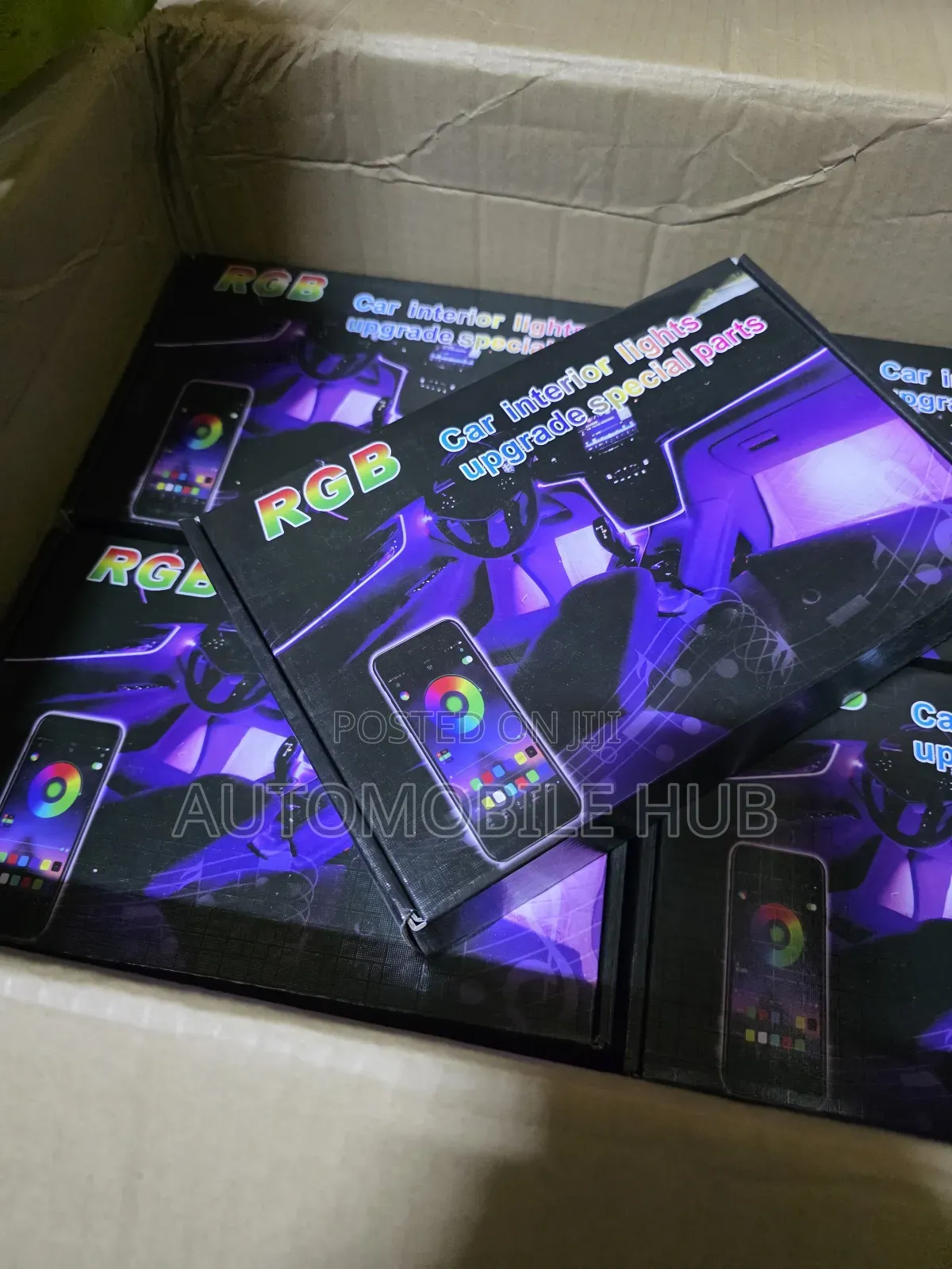 Car RGB Interior Lights With Music Sync | Led Ambient Lighting