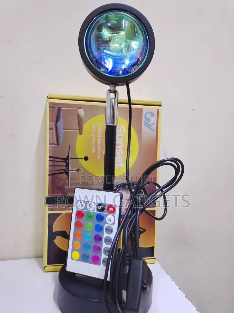Usb Sunset Lamp Projector With Remote Control