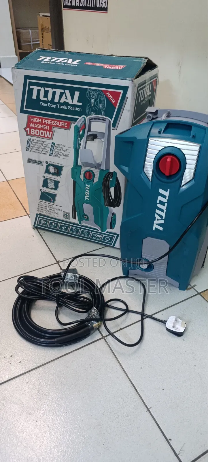 Total Electric Pressure Washer/Total Electric Carwash 1800watts