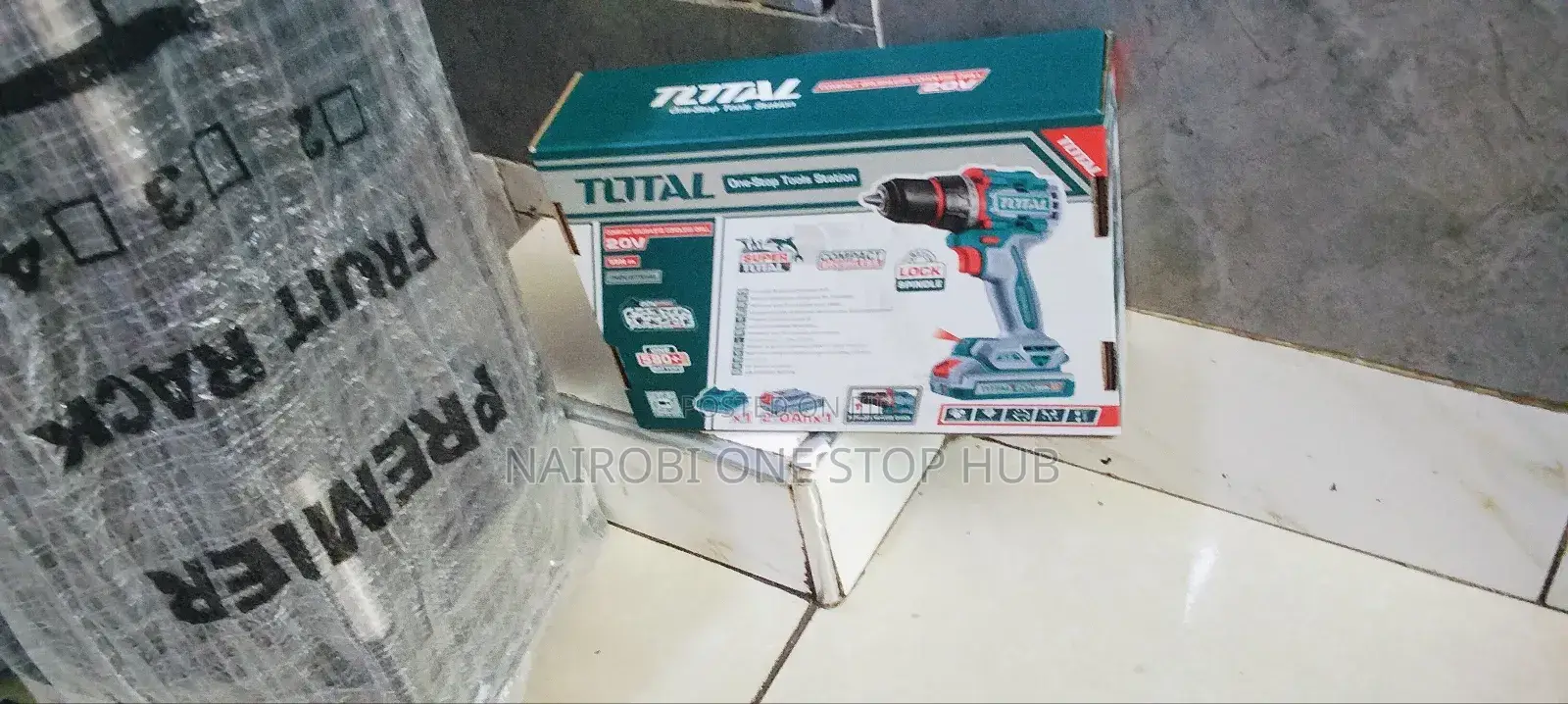 Total Cordless Drill 20v – Ideal for Wood, Metal Plastic
