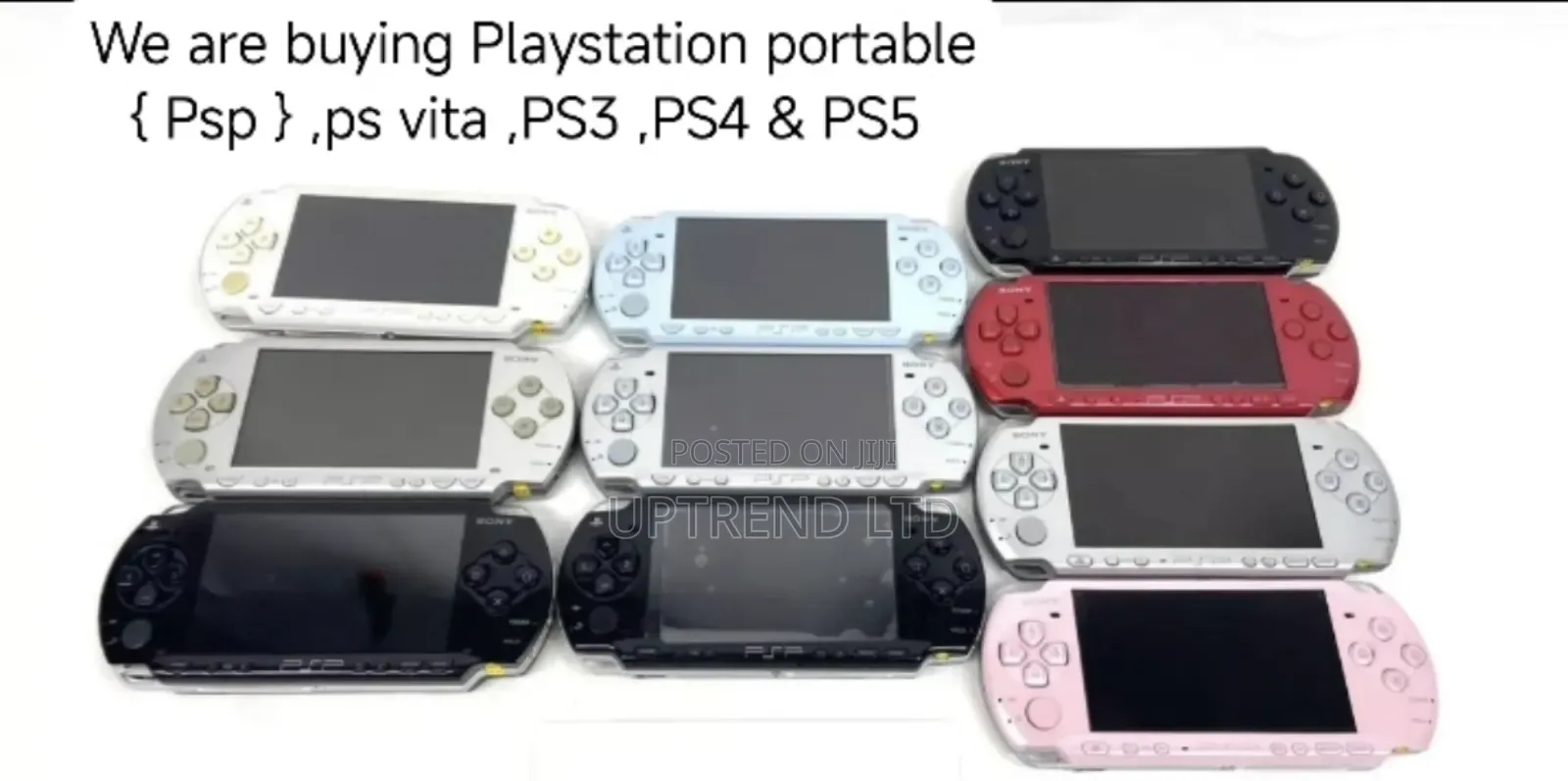 We Buy Playstation Portable (Psp ) Ps Vita
