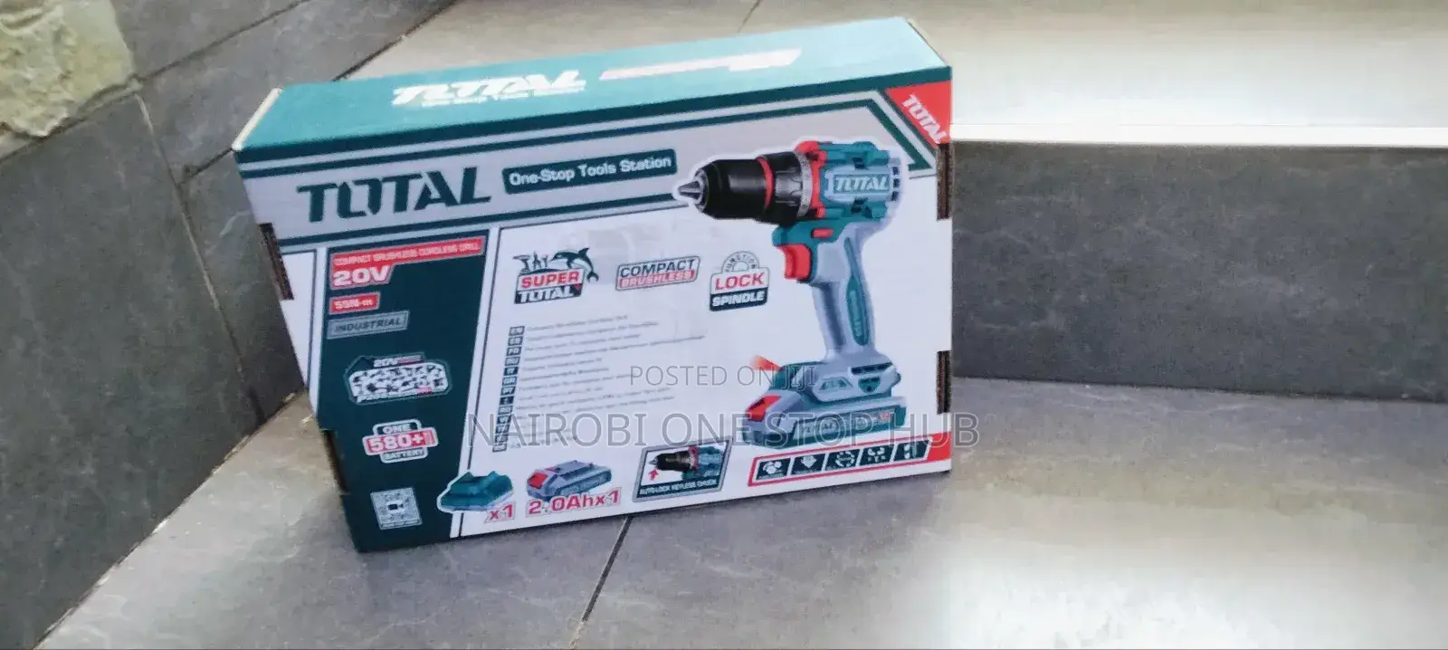 Total Lithium 20v Drill Driver Tool
