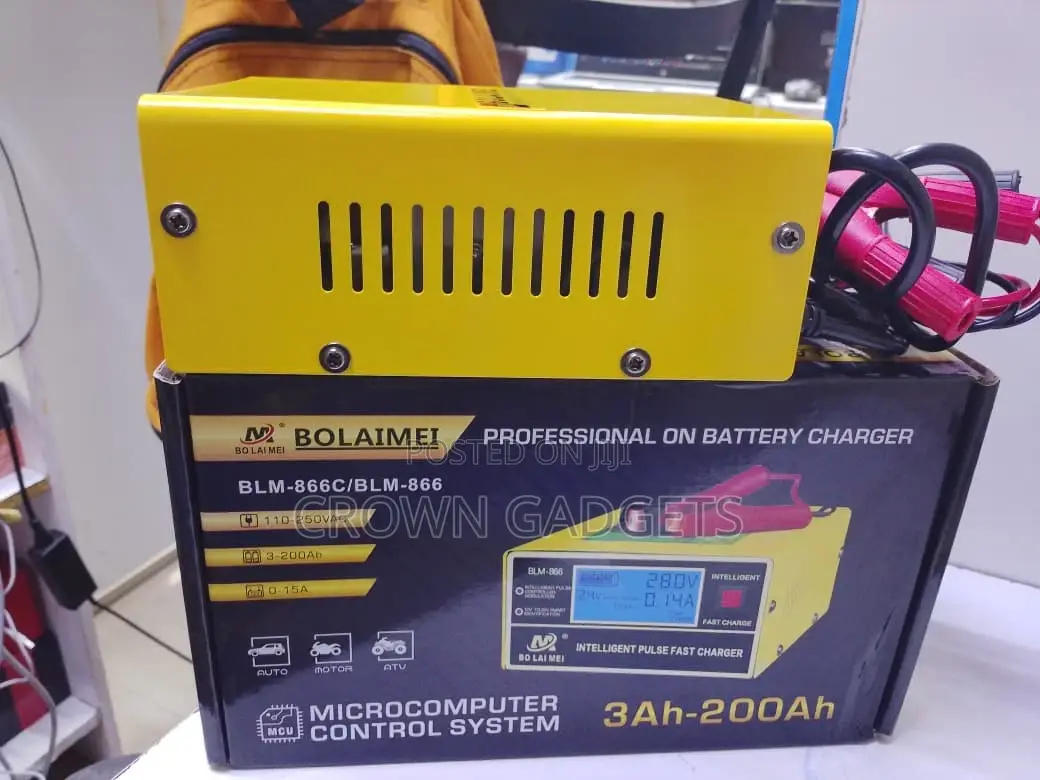BLM-866c Fast Battery Charger 3ah–200ah