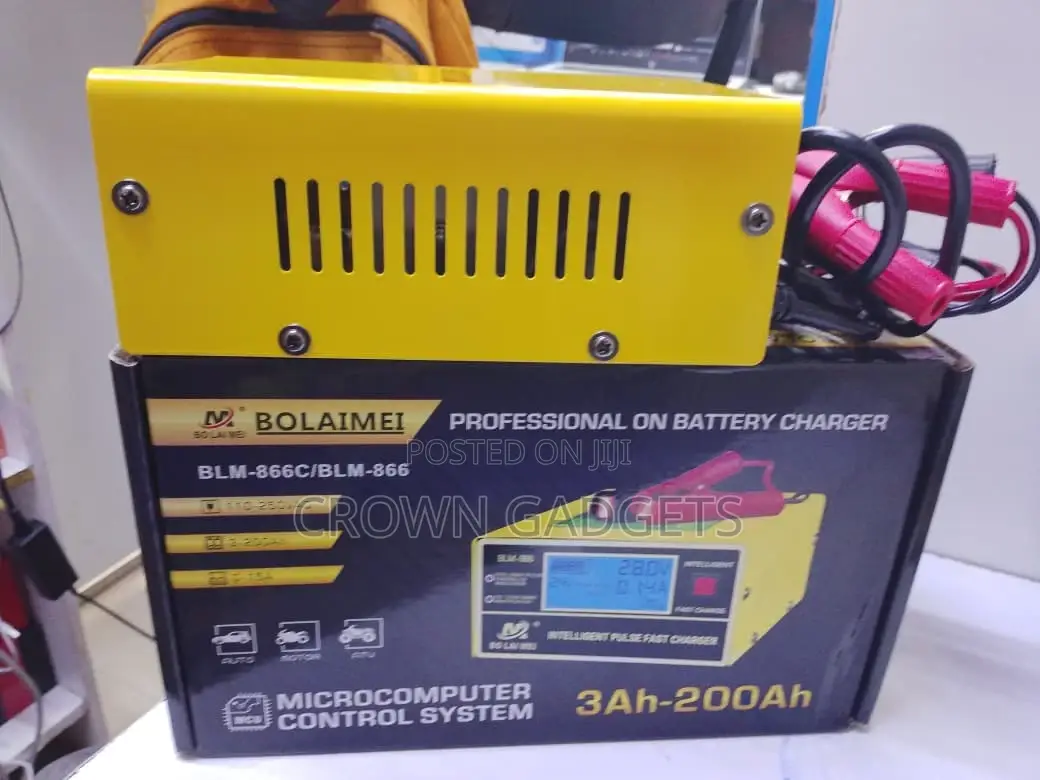BLM-866c Fast Battery Charger 3ah–200ah