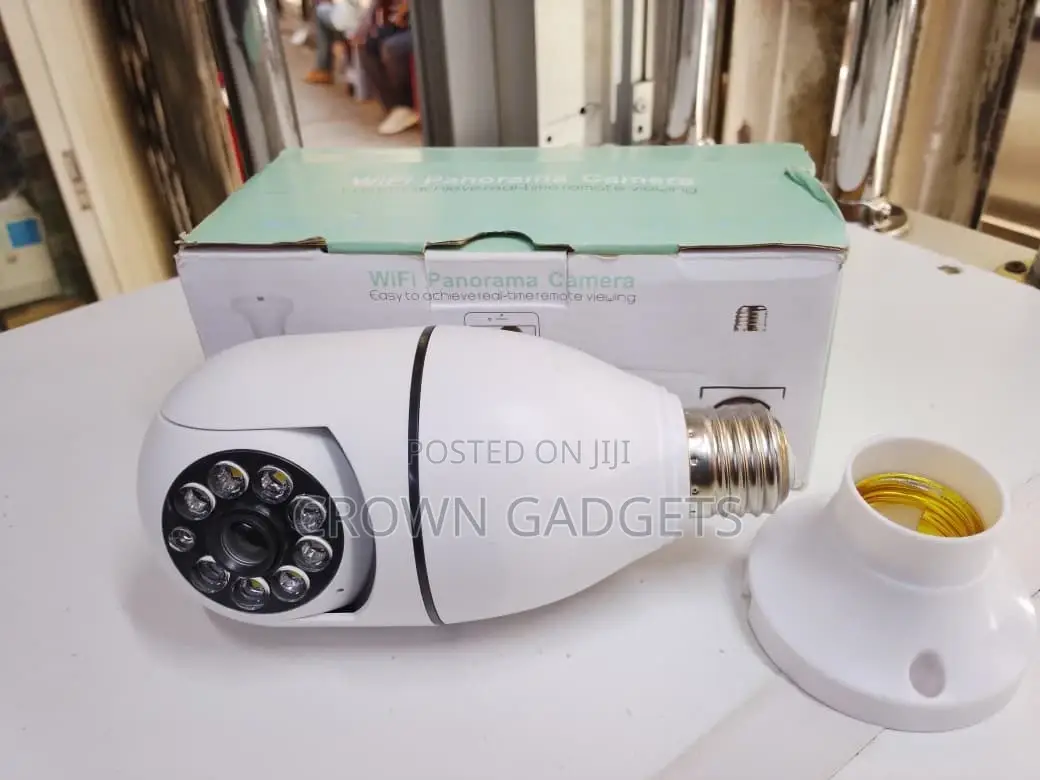 Smart E27 Wifi Bulb Camera 360° Motion Detection