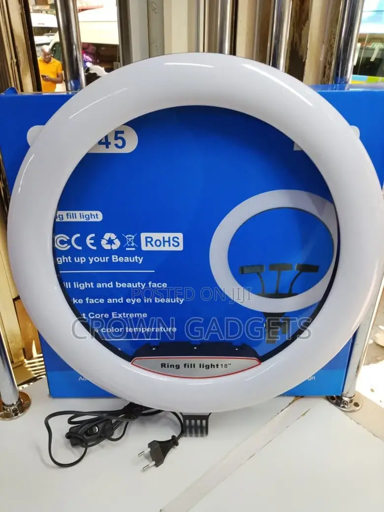 18 Inch Professional Ring Light for Photography Makeup