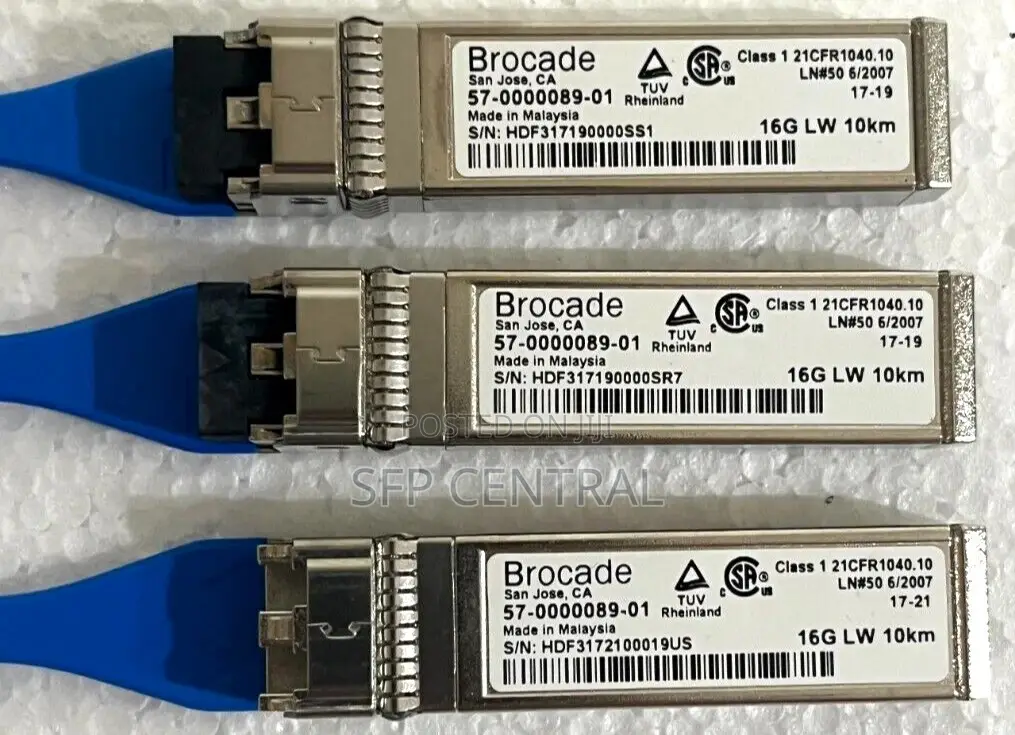 Brocade 16g Fc LWL 10km Fc Sfp+ Transceiver