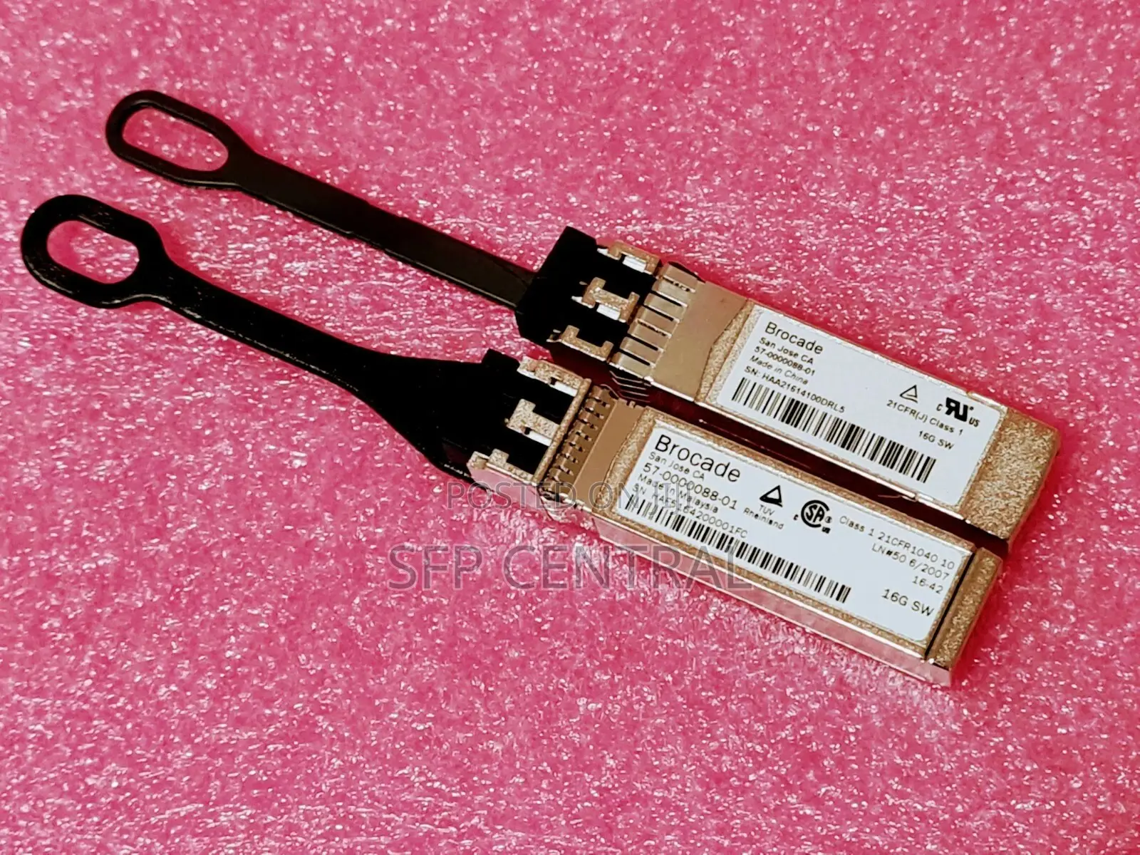 Brocade 16gb Fc Sfp+ Shortwave Transceivers