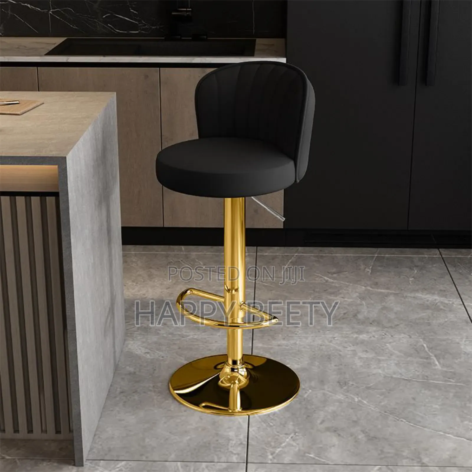 Luxury European Leather Bar/Kitchen Stool/Chair