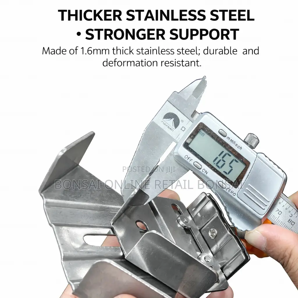 4pcs Stainless Steel 90° Right Clamps for Woodworking Corner Clamps