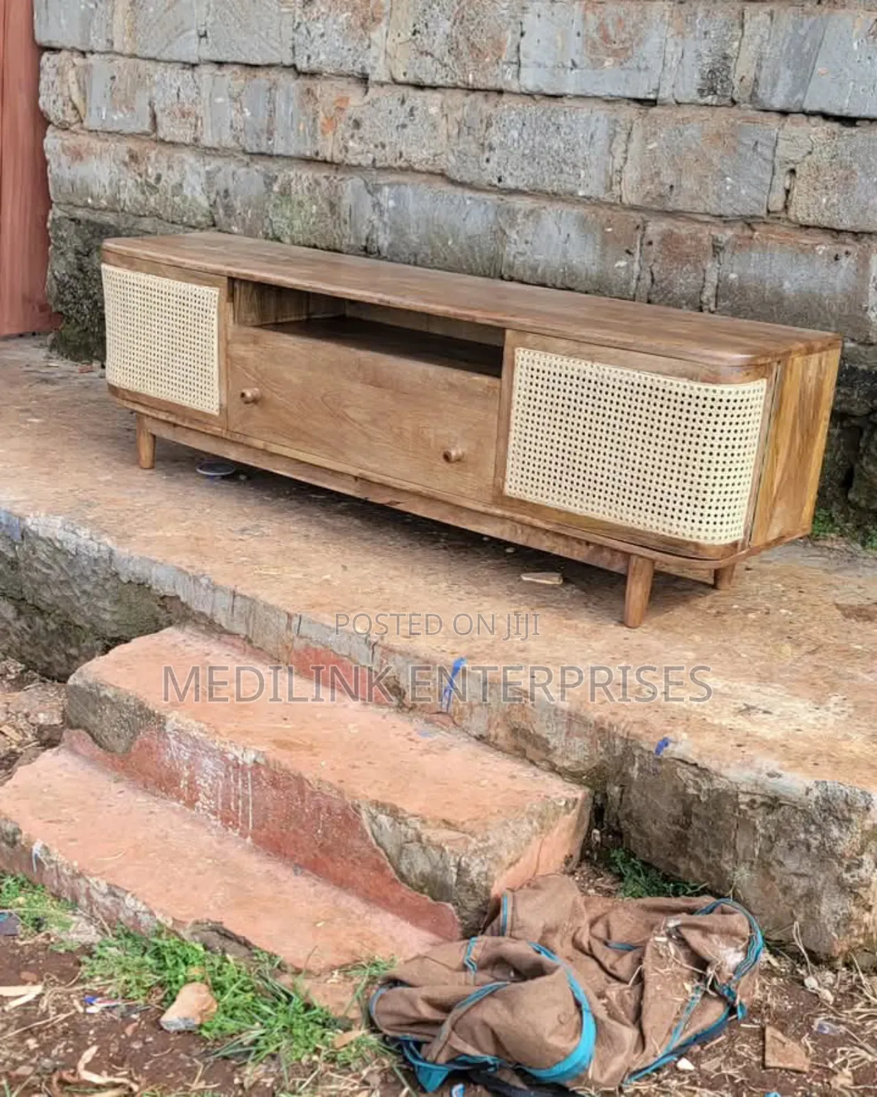 Mango Mango Wooden Rattaned Tv Stands