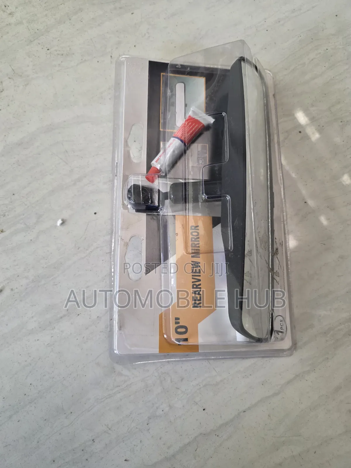 Universal Rear View Mirror Windscreen Mounted – Clear Wide View