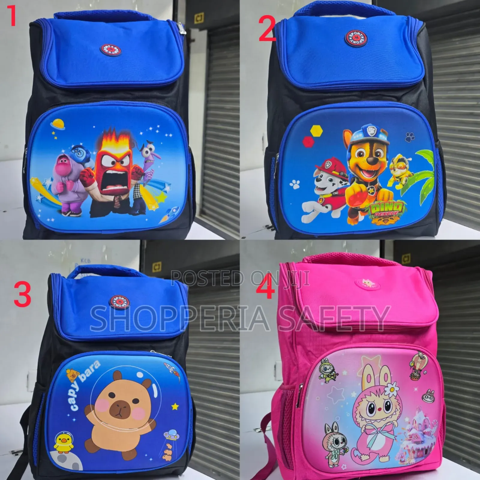 Cartoon Themed School Bag