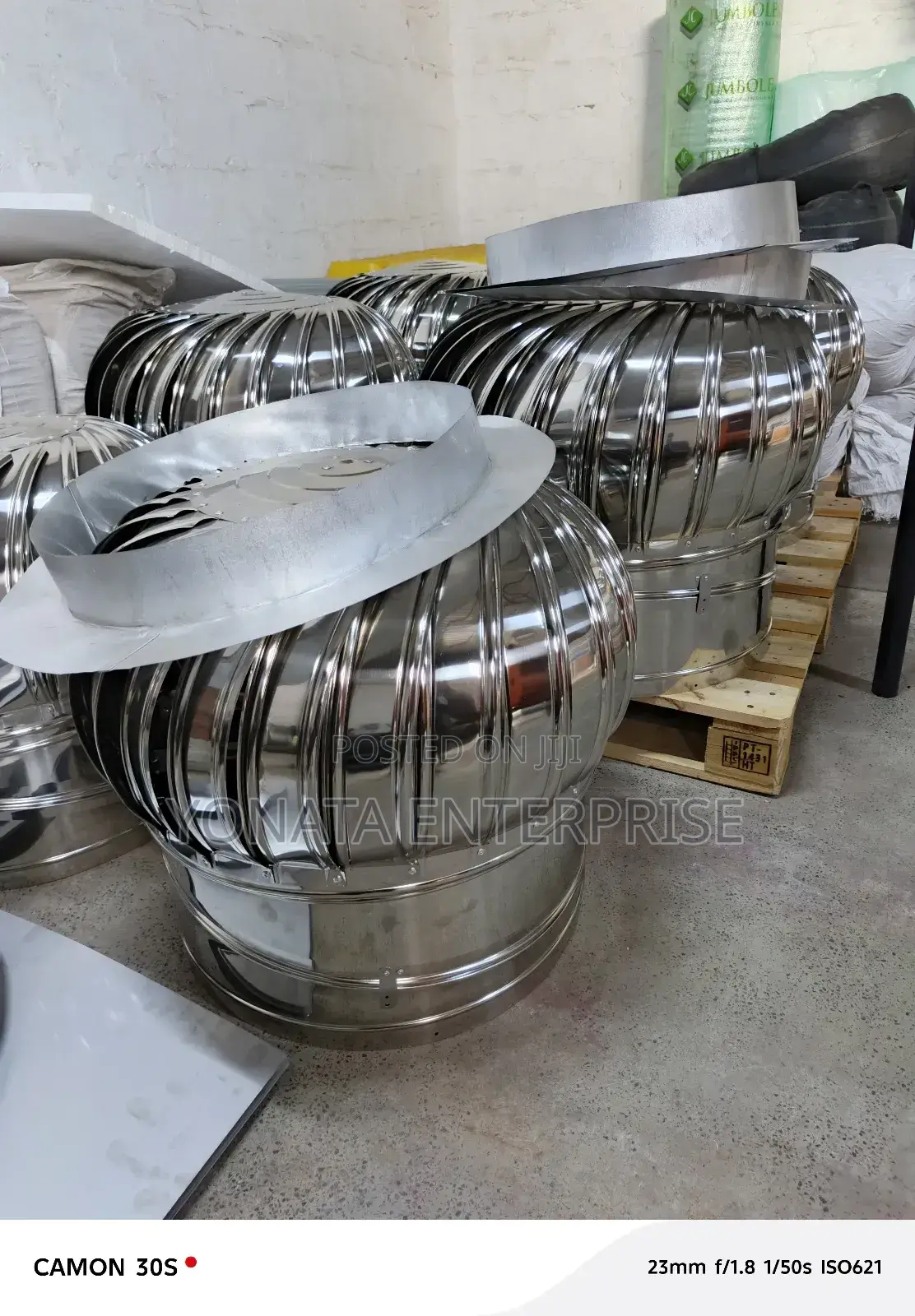 Wind Driven Cyclone Ventilators/ Stainless Steel Roof Vents