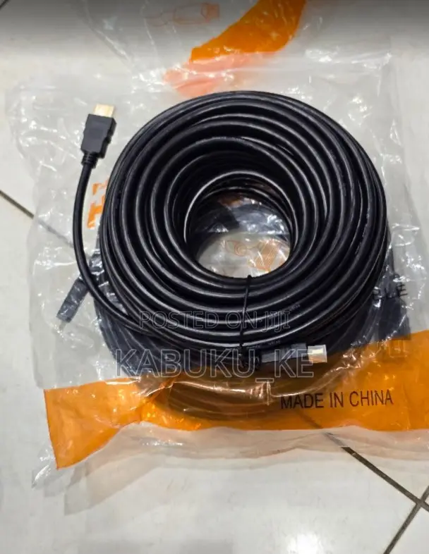 Heavy Duty Male to Male Hdmi Cable 30m - Black