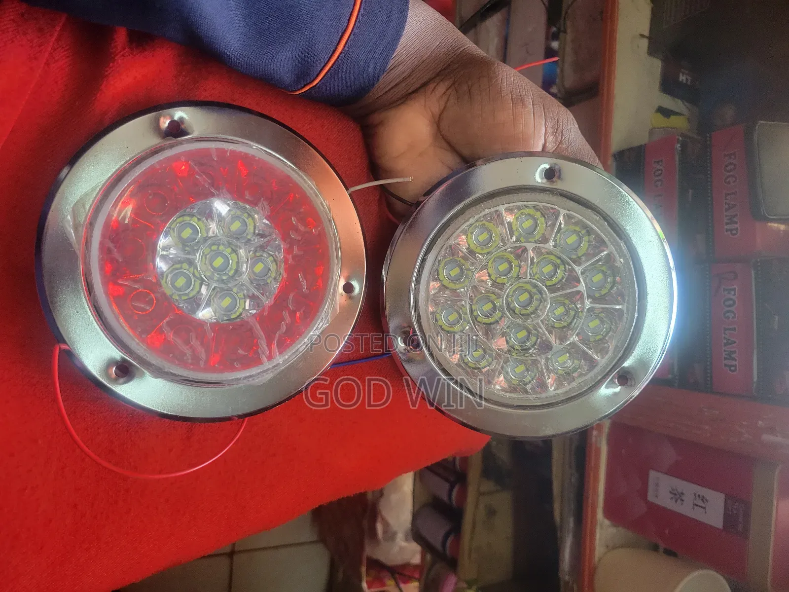 Led Truck Lamp Chrome