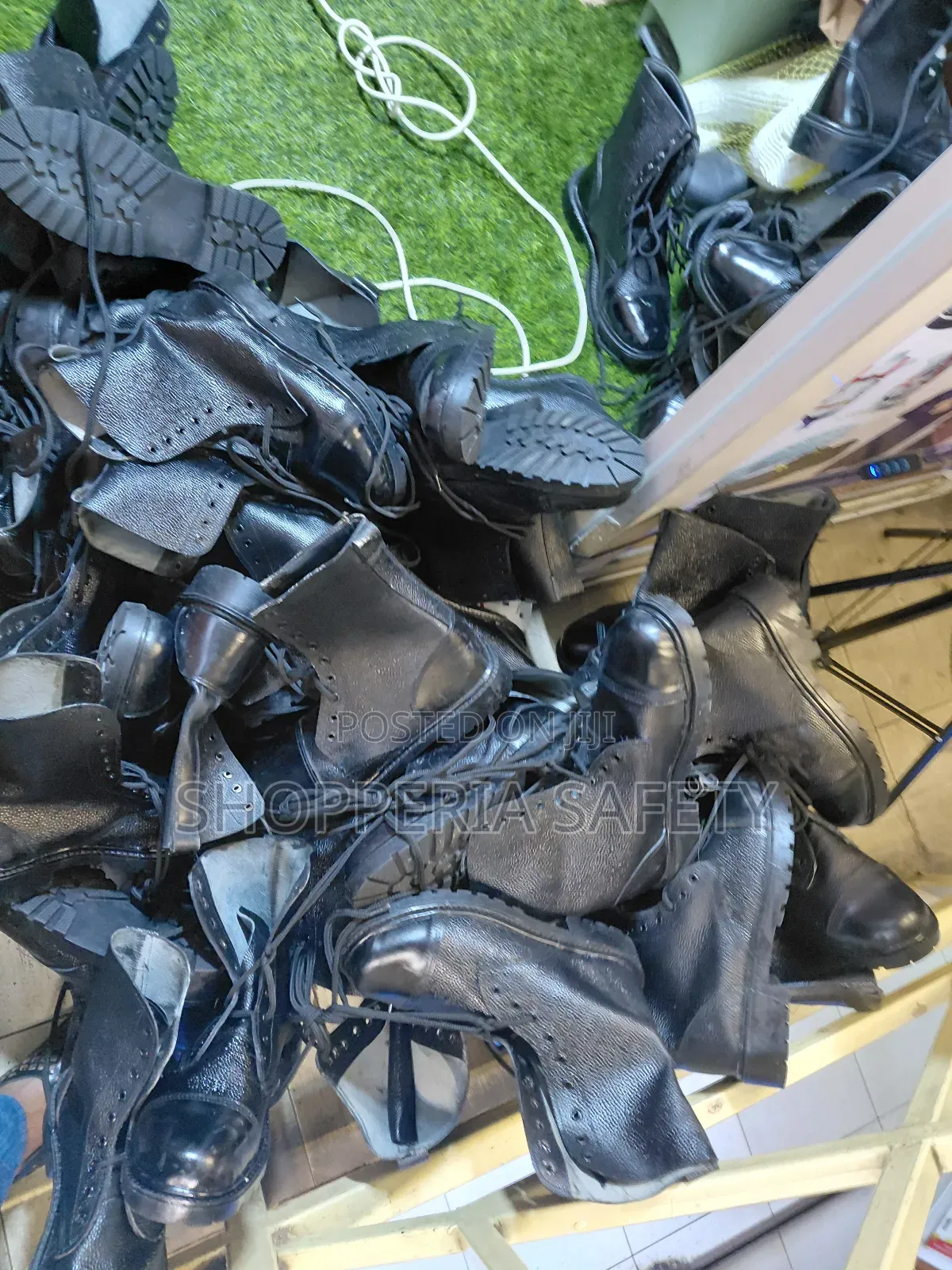 Quality Security Black Boots