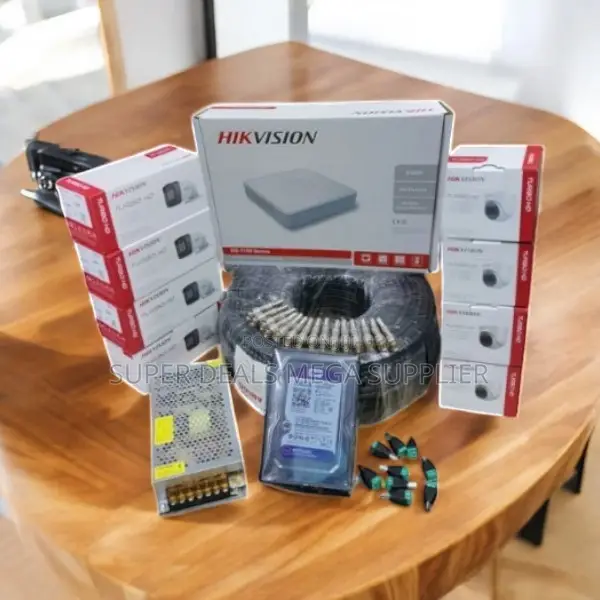 Hikvision 8 Channel 1080p Hd 2mp CCTV Kit With Smartphone App Control