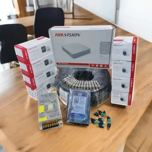 Hikvision 8 Channel 1080p CCTV Kit With Motion Detection and Playback