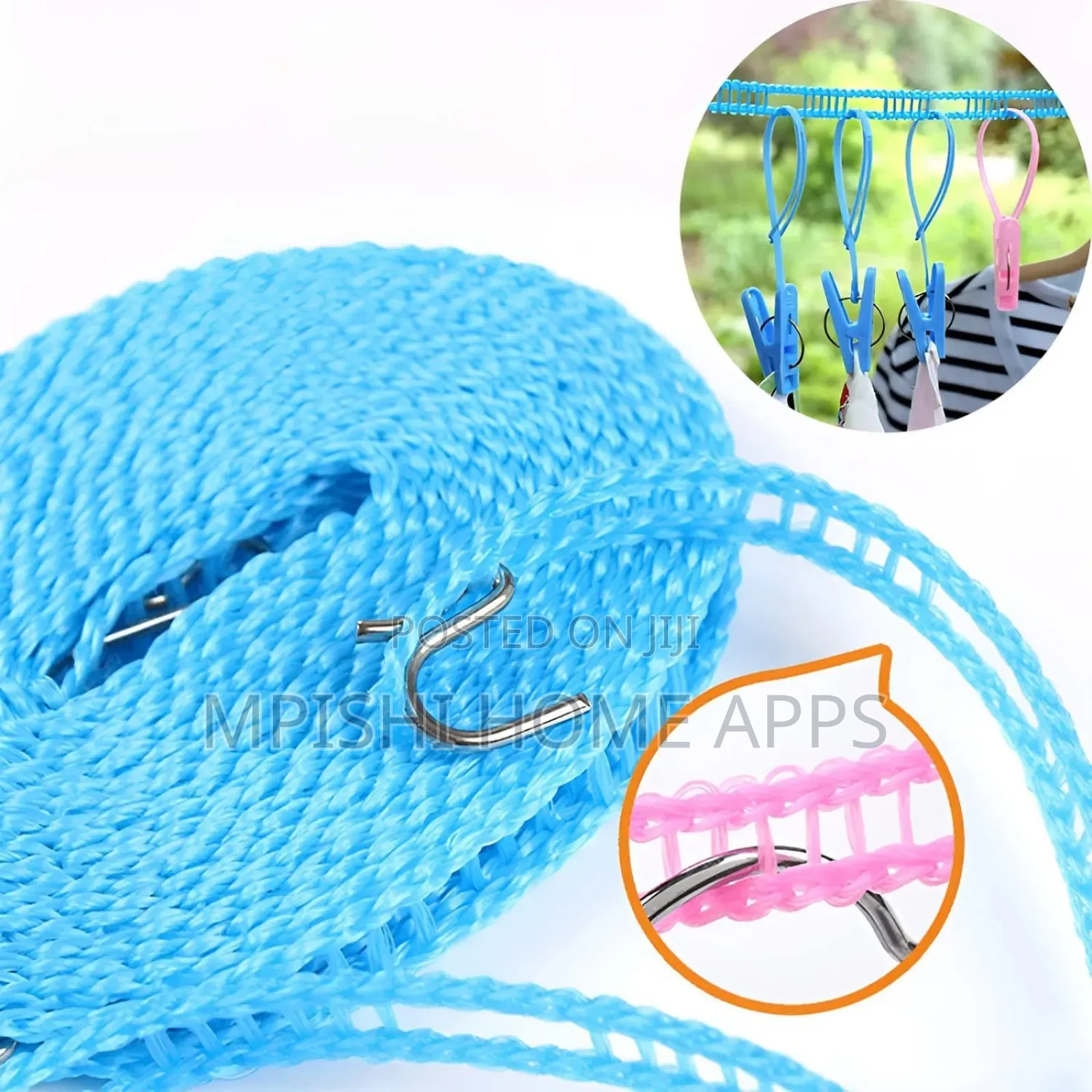 5 Meter Windproof Anti-Slip Clothesline