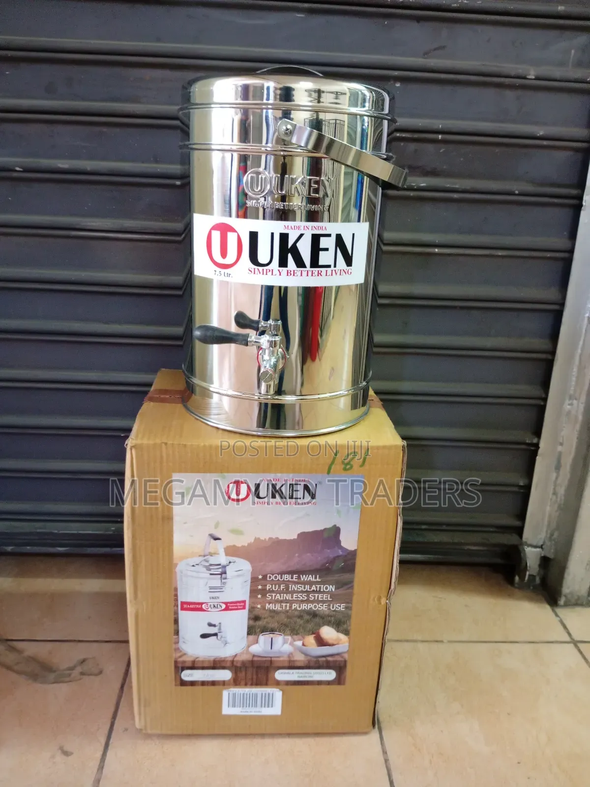 7.5 LTR Stainless Steel Tea Urn / Manual Tea Urn