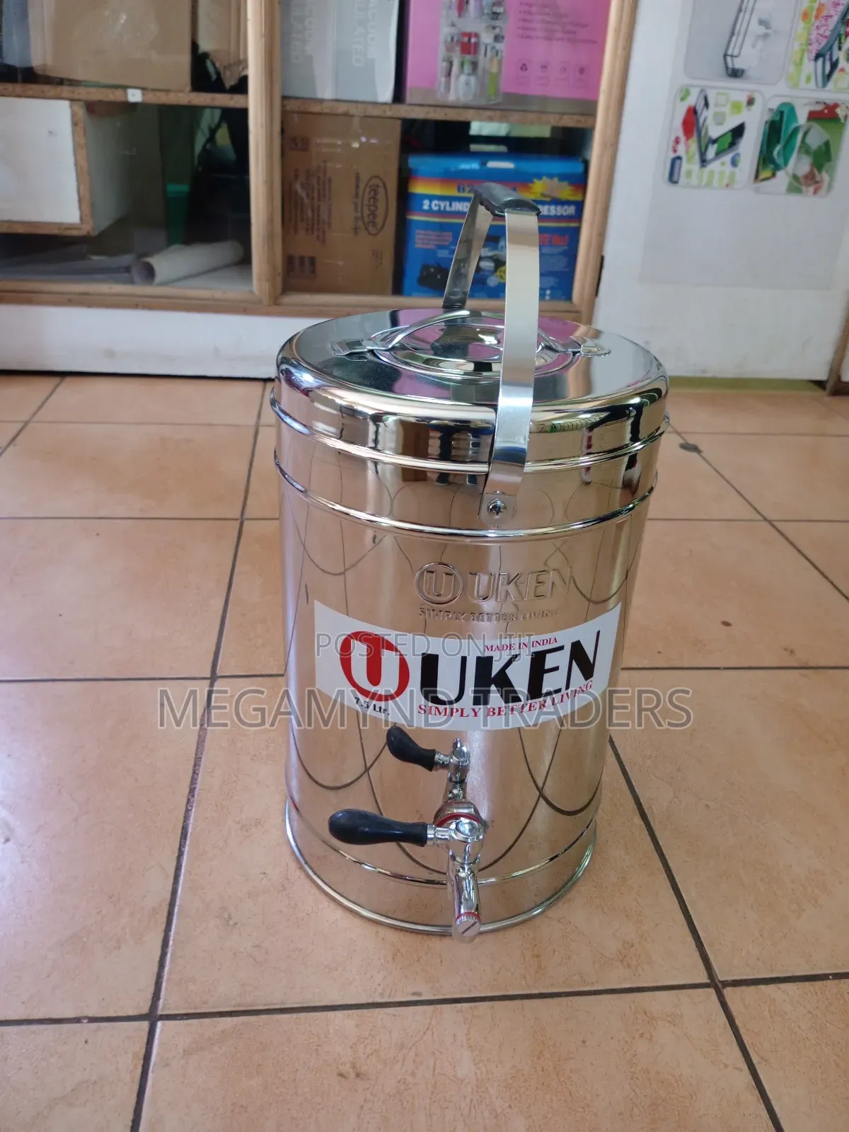 7.5 LTR Stainless Steel Tea Urn / Manual Tea Urn