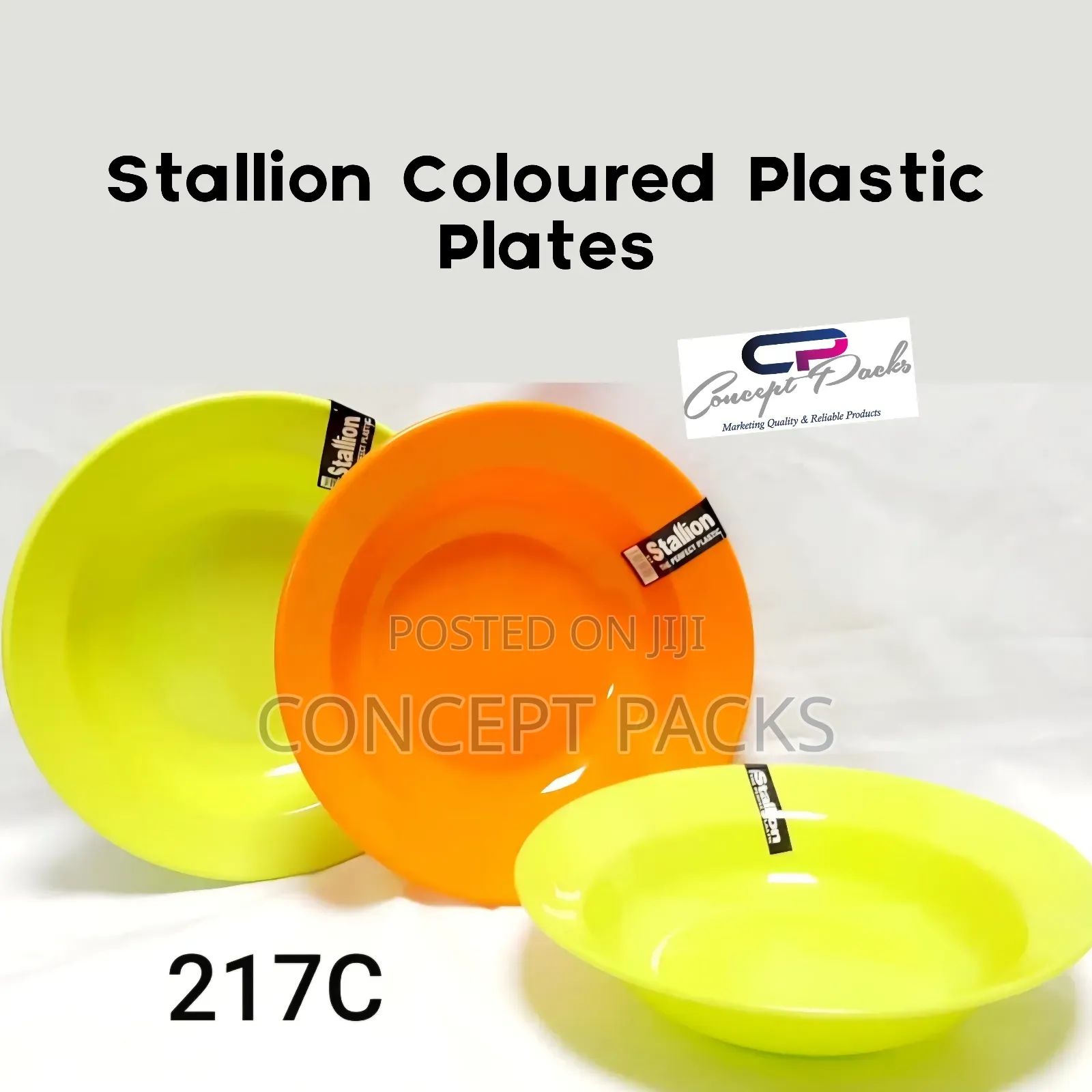 120pcs Stallion Coloured Plate 217