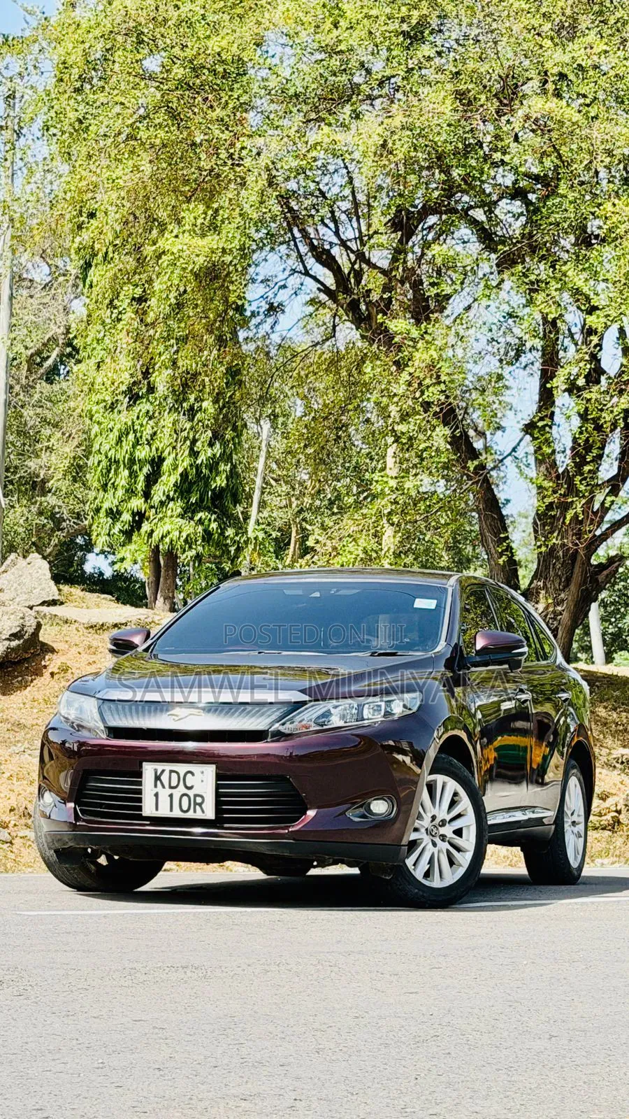 Toyota Harrier 2.0 2014 Purple