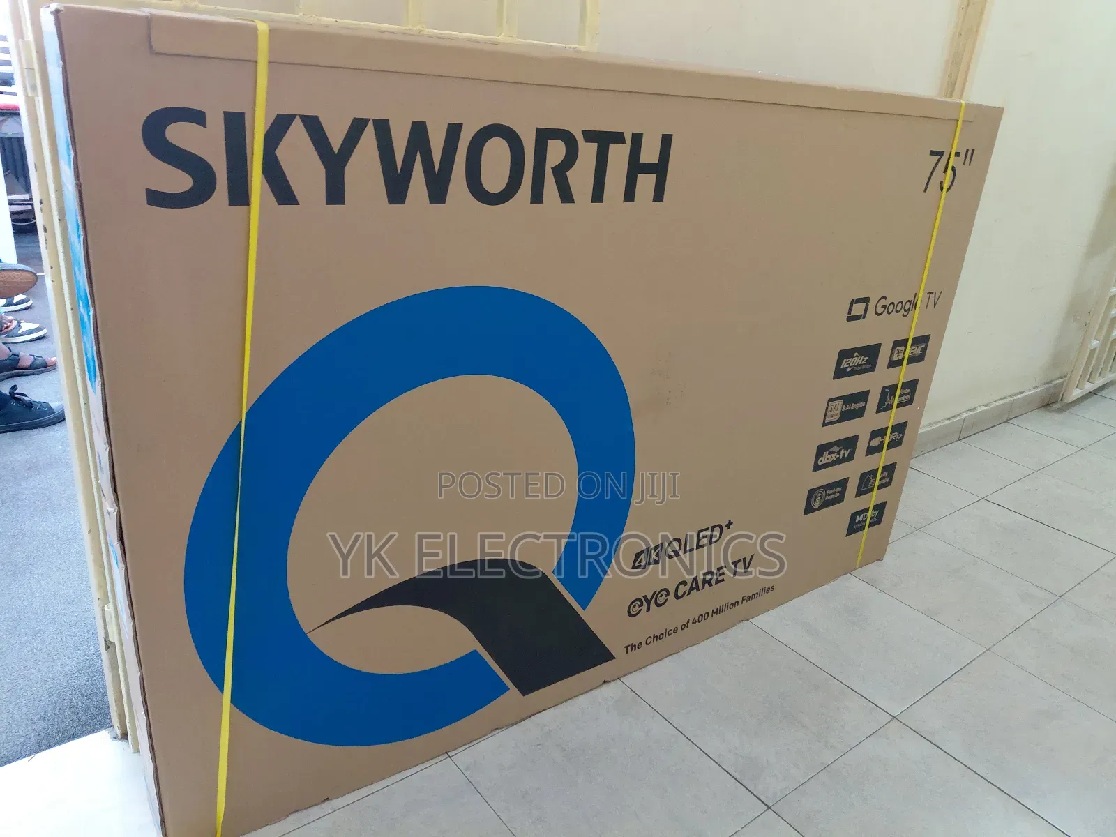 Skyworth 75q6800h 75′′ Qled Uhd Tv