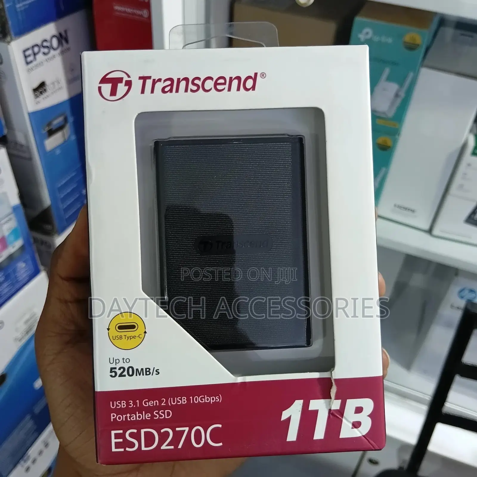 This Is a Transcend Esd270c 1tb Portable Ssd.