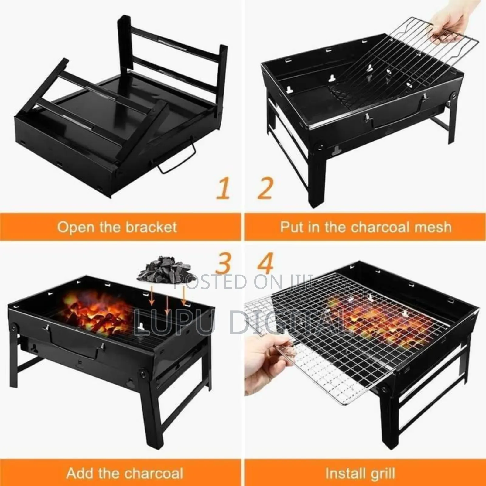 Size 35cm*27cm *19.5cm Charcoal Grill