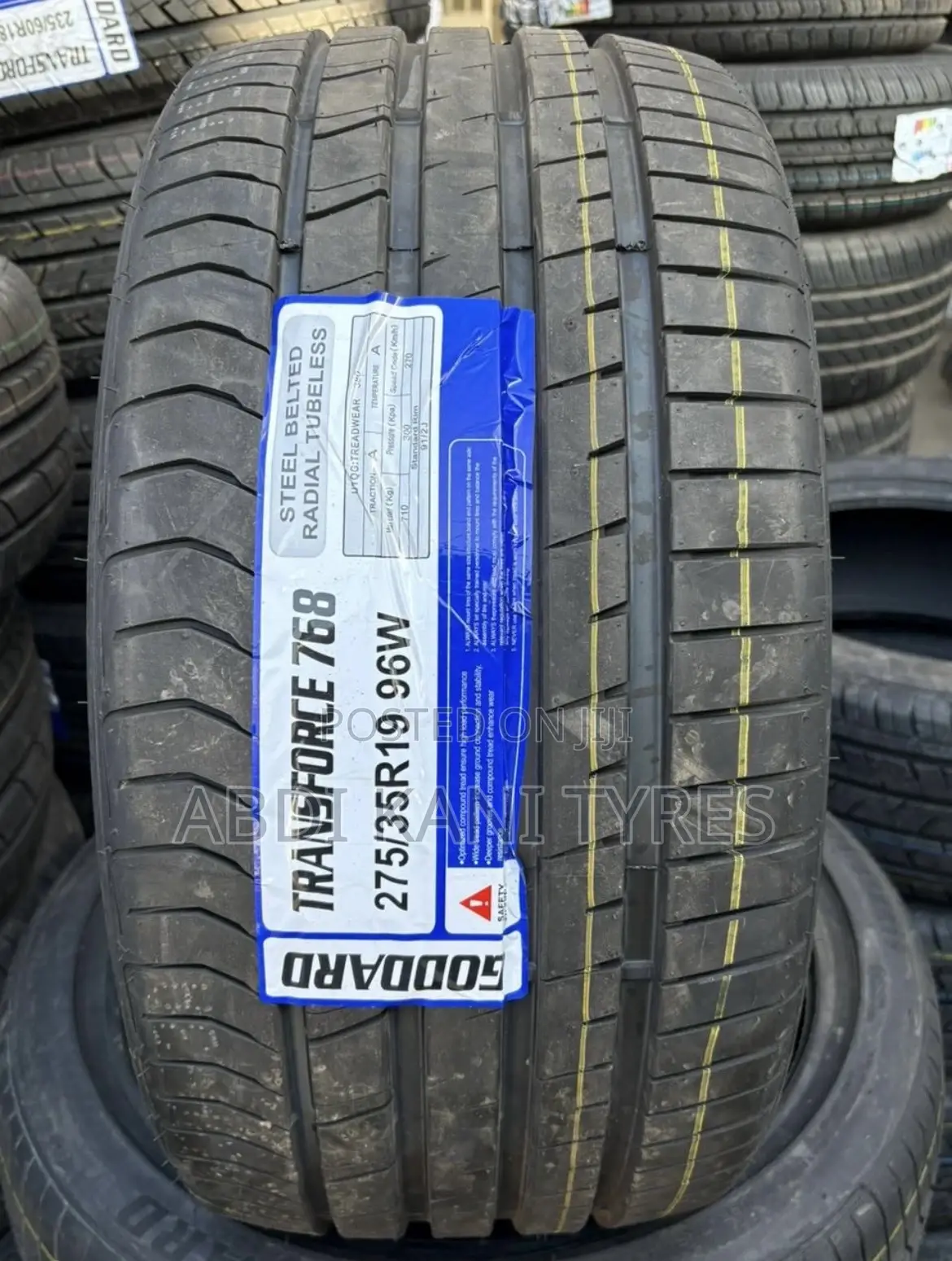 275/35r19 Goddard Tyre