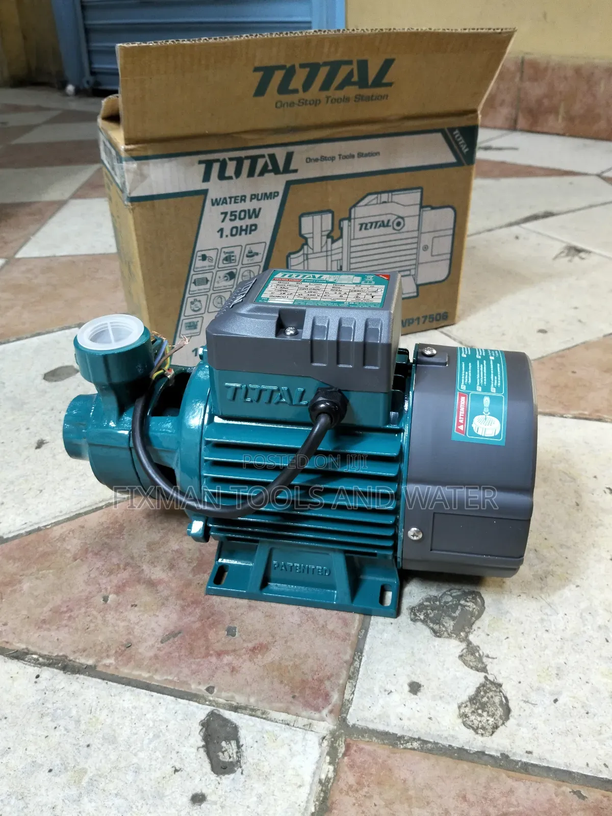New Total Pressure Booster Pump 1 Hp 52m Head