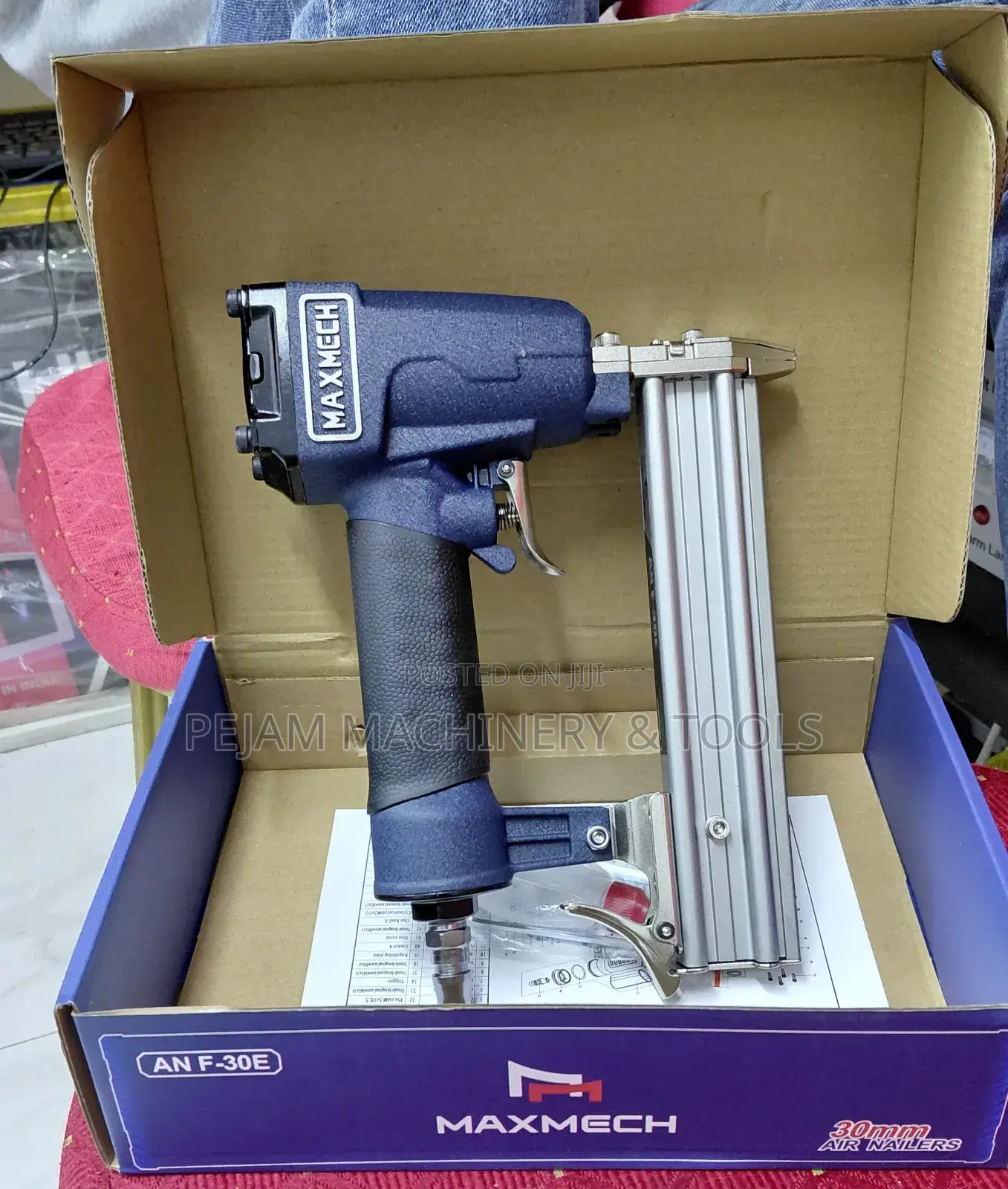 Pneumatic Air Nail Staplers 30mm Maxmech Brand