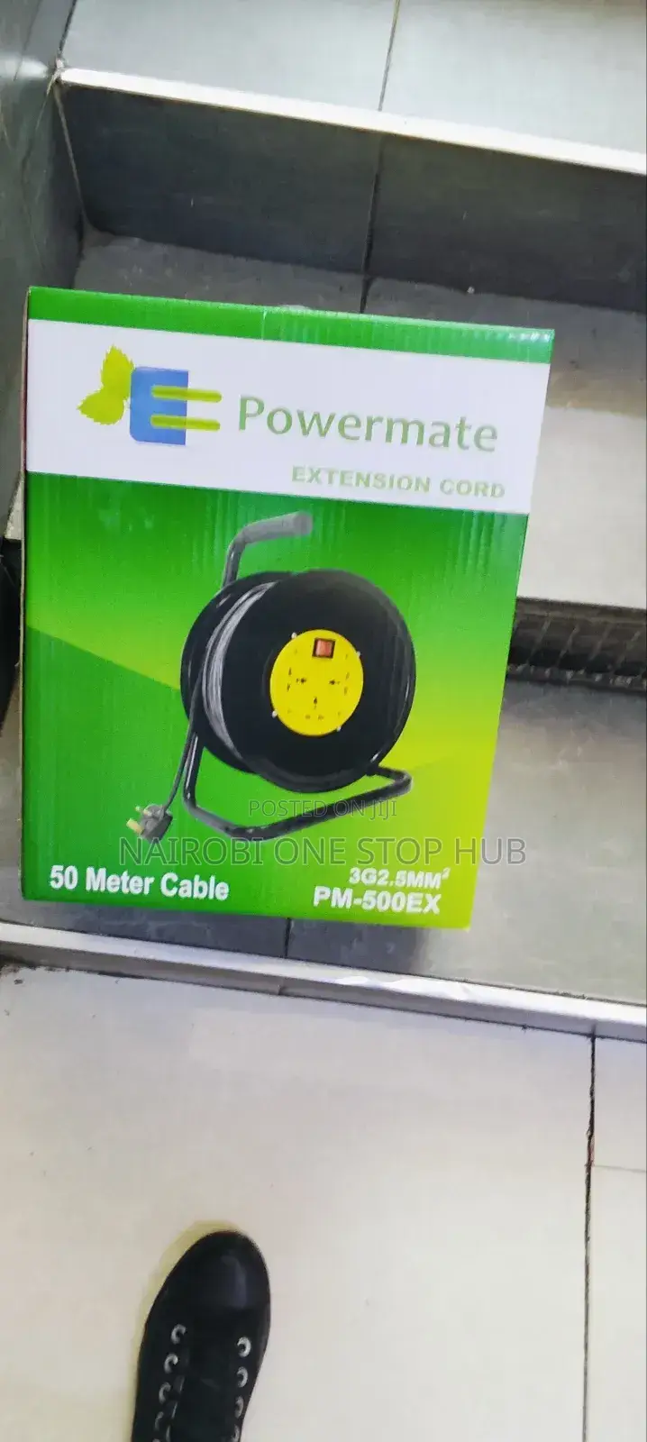 High Power 50 Meter Extension Cord Reel