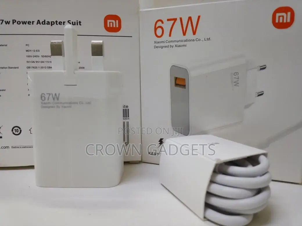 Xiaomi 67w Fast Charger Type-a With Usb-C Cable