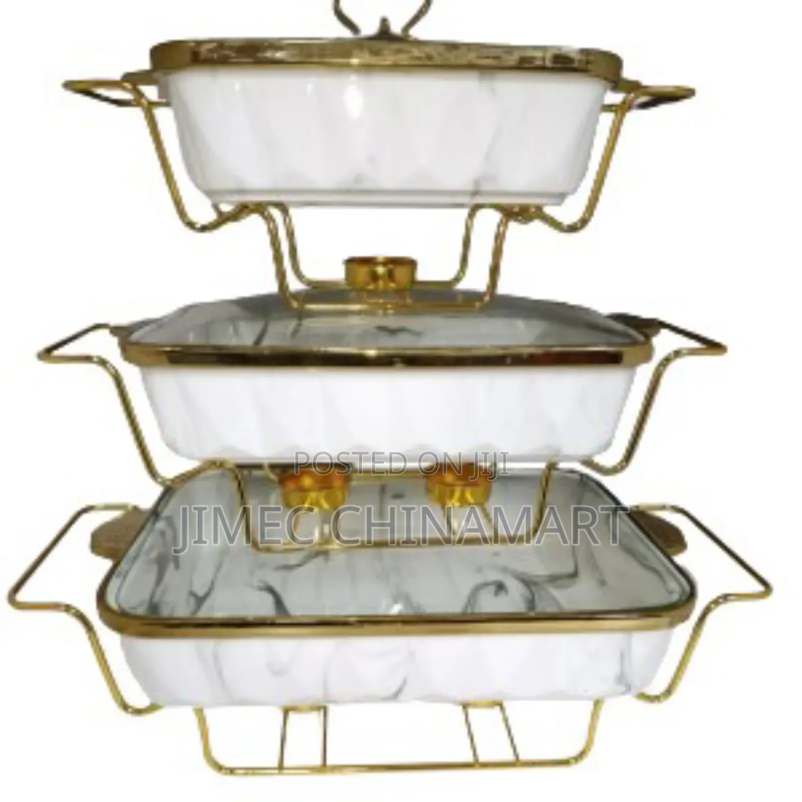 3pcs Chaffing Dishes Set
